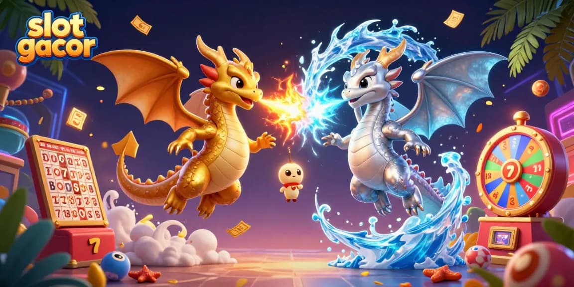 Slot gacor menghadirkan suasana kasino dengan naga 3D memukau dan elemen permainan menarik.