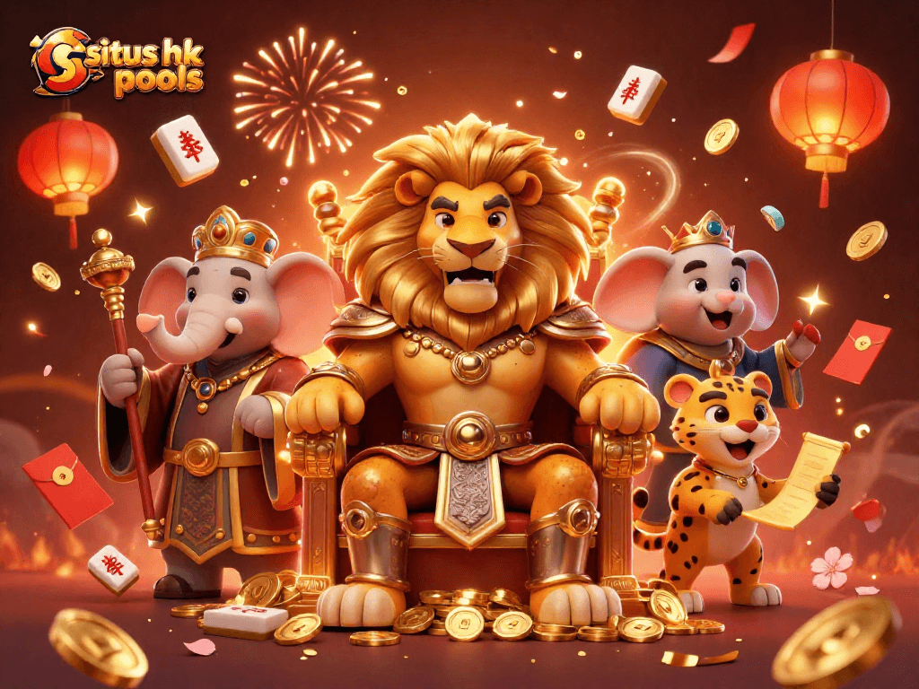 Menggali peluang di situs hk pools dengan karakter pemenang dalam ilustrasi 3D yang memukau.